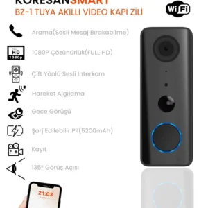 BZ-1 Tuya Akıllı Video Kapı Zili