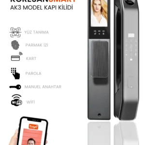 AK3 Tuya Akıllı Kapı Kilidi